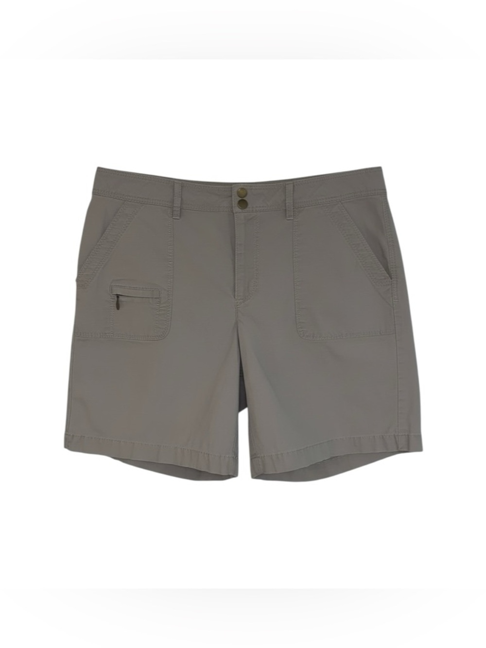 L.L. Bean Favourite Fit Shorts Women’s Size‎ 14 US Khaki Beige